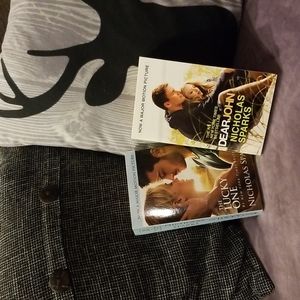 two Nicholas Sparks books